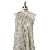 Liberty Fabrics Tana Lawn® - Tapestry Multi Pastel - Light Pink, Green and Yellow Floral and Butterflies