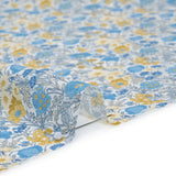 Liberty Fabrics Tana Lawn® - Florence May Blue - Yellow, Blue and White Wildflower Field