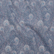 Liberty Fabrics Tana Lawn® - Queen Hera Multi Neutral - Gray and Blue Field of Feathers