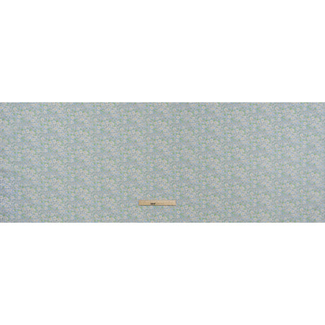 Liberty Fabrics Tana Lawn® - Alice W Blue - Baby Blue, Green and White Daisy Flowers