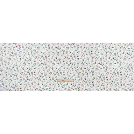 Liberty Fabrics Tana Lawn® - Annie Light Pink - Pink, White and Green Scattered Wildflowers