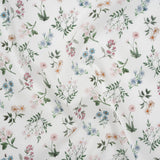 Liberty Fabrics Tana Lawn® - Annie Light Pink - Pink, White and Green Scattered Wildflowers