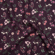 Liberty Fabrics Tana Lawn® - Annie Purple - Royal Purple, Pink and Green Scattered Wildflowers