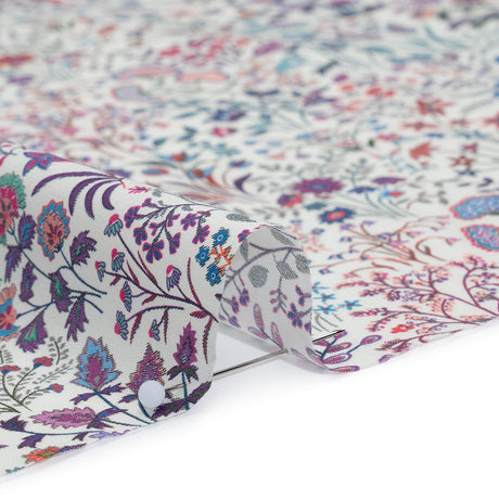 Liberty Fabrics Tana Lawn® - Shepherdly Song Purple - Purple, Blue and Pink Wildflowers