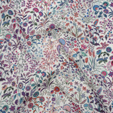 Liberty Fabrics Tana Lawn® - Shepherdly Song Purple - Purple, Blue and Pink Wildflowers