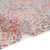 Liberty Fabrics Tana Lawn® - Shepherdly Song Pink - Pink, Peachy Orange and Blue-Gray Wildflowers
