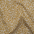 Liberty Fabrics Tana Lawn® - Feather Meadow Yellow - Yellow Ochre and White Flowers and Leaves
