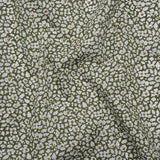 Liberty Fabrics Tana Lawn® - Feather Meadow Green - Olive Green and White Flowers and Leaves