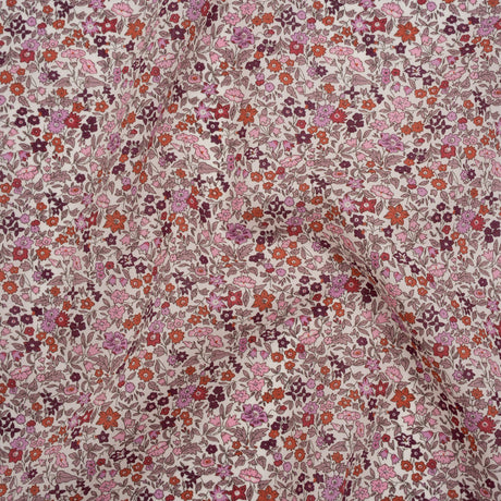 Liberty Fabrics Tana Lawn® - Ava Pink - Pink, Red and Burgundy Florals