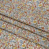 Liberty Fabrics Tana Lawn® - Ava Multi Neutral - Red, Light Blue and Yellow Florals
