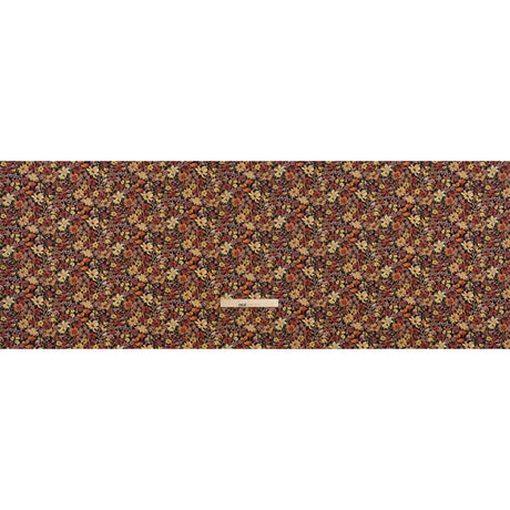 Liberty Fabrics Tana Lawn® - Dreams of Summer Orange - Brown, Orange and Red Watercolor Floral