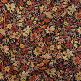 Liberty Fabrics Tana Lawn® - Dreams of Summer Orange - Brown, Orange and Red Watercolor Floral