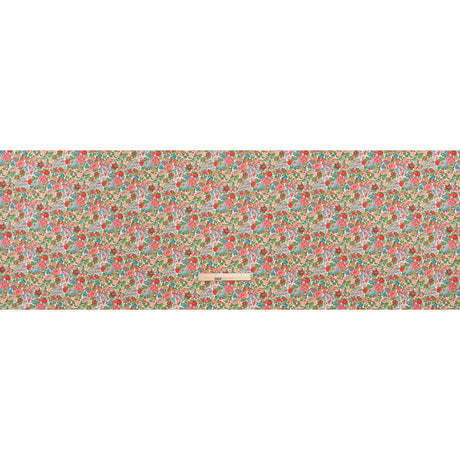 Liberty Fabrics Tana Lawn® - Elysian Day Red - Red, Blue and Green Rosy Blooms
