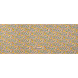 Liberty Fabrics Tana Lawn® - Elysian Day Yellow - Golden Yellow, Light Purple and Green Rosy Blooms