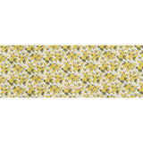 Liberty Fabrics Tana Lawn® - Carline Rose Yellow - Yellow, Green and White Rose Bouquets