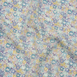 Liberty Fabrics Tana Lawn® - Michelle Turquoise Blue - Turquoise, Light Purple and Sunny Yellow Floral