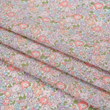 Liberty Fabrics Tana Lawn® - Michelle Light Pink - Baby Pink, Lavender and Light Blue Floral