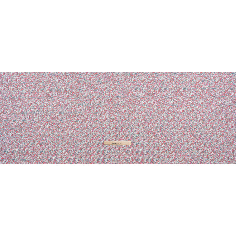 Liberty Fabrics Tana Lawn® - Michelle Eloise Bright Pink - Pink, Coral and Turquoise Little Floral Vines