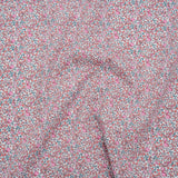 Liberty Fabrics Tana Lawn® - Michelle Eloise Bright Pink - Pink, Coral and Turquoise Little Floral Vines