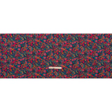 Liberty Fabrics Tana Lawn® - Ciara Pink - Deep Blue, Pink and Orange Flower Garden