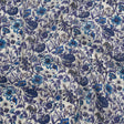 Liberty Fabrics Tana Lawn® - Rachel Blue - Indigo, Sky Blue and Lavender Flowers and Foliage