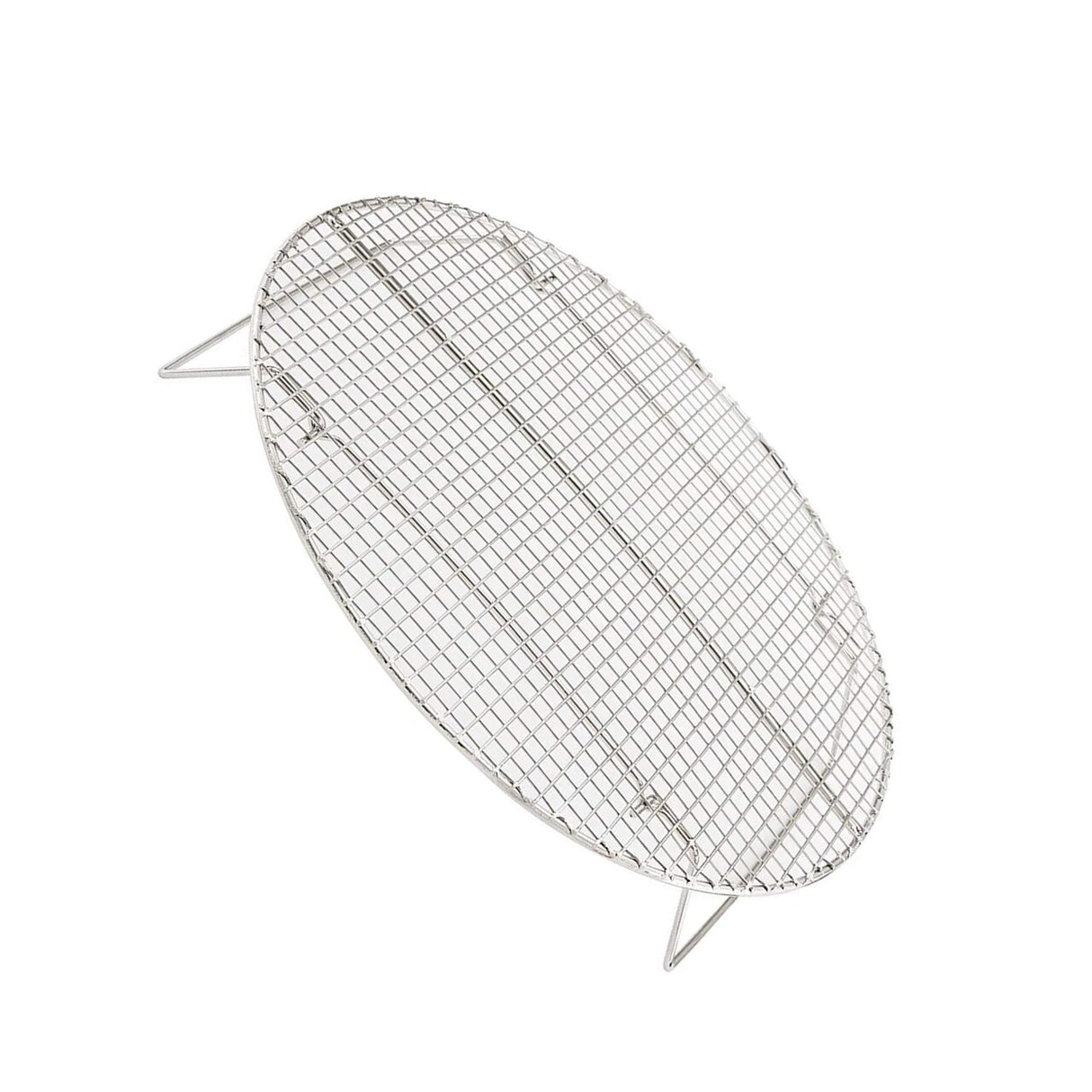 Nickel Plated Round Steamer Rack 17.75 Inch Diameter