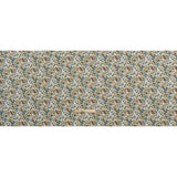Liberty Fabrics Tana Lawn® - Rachel Multi Neutral - Sky Blue, Olive Green and Brick Red Flowers and Foliage