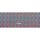 Liberty Fabrics Tana Lawn® - Poppy & Daisy Blue Turquoise - Red, Fuchsia and Bright Blue Fine Lined Illustrated Florals