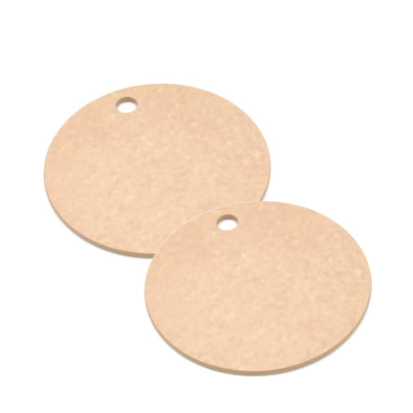 8" Round Pizza Board Paper Composite Natural