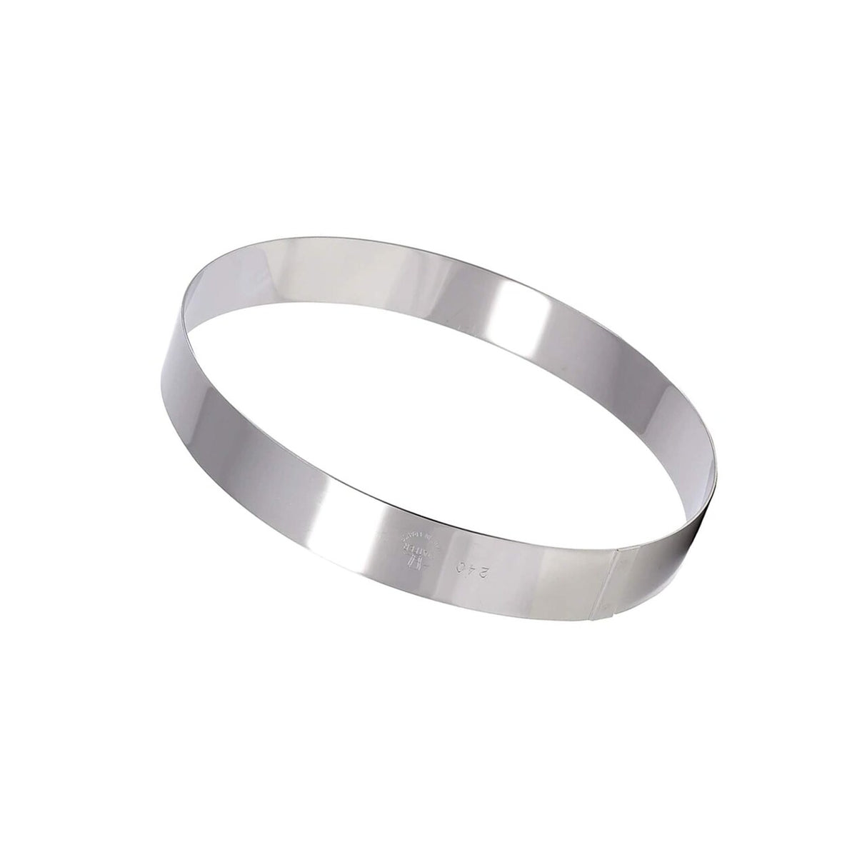 Round Stainless Steel Pastry Ring 4.25" Diameter