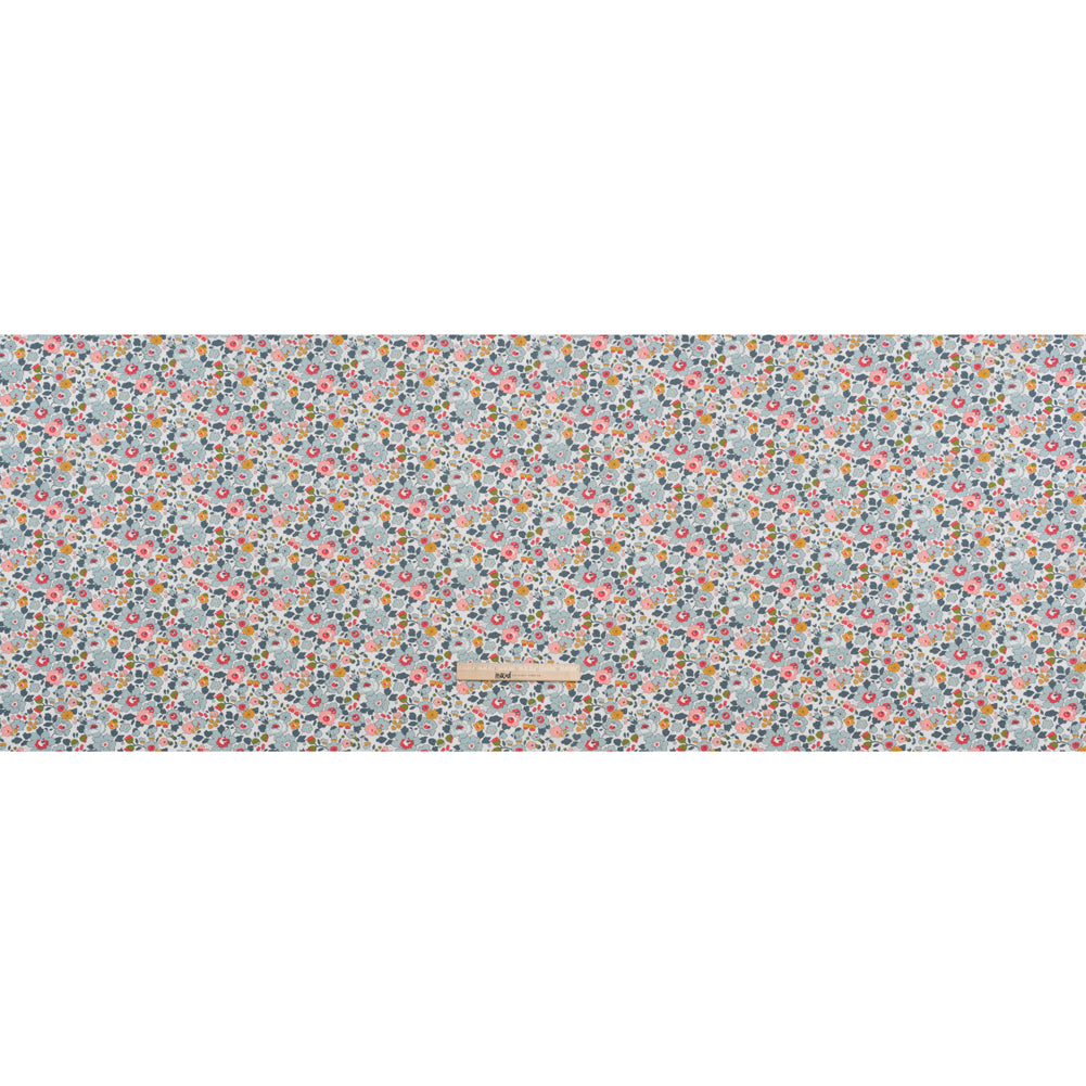 Liberty Fabrics Tana Lawn® - Betsy Multi Pastel - Light Blue, Pink and Muted Blue Floral