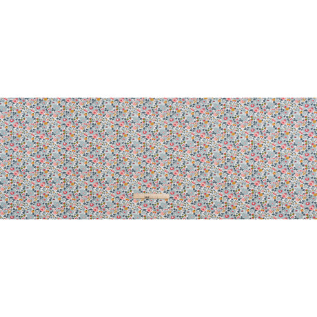 Liberty Fabrics Tana Lawn® - Betsy Multi Pastel - Light Blue, Pink and Muted Blue Floral