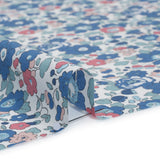 Liberty Fabrics Tana Lawn® - Betsy Blue - Country Blue, Pink and Baby Blue Floral