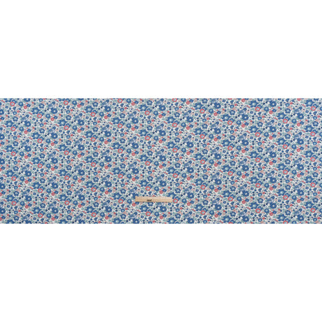 Liberty Fabrics Tana Lawn® - Betsy Blue - Country Blue, Pink and Baby Blue Floral