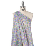 Liberty Fabrics Tana Lawn® - Betsy Purple - Lavender, Baby Blue and Emerald Green Floral