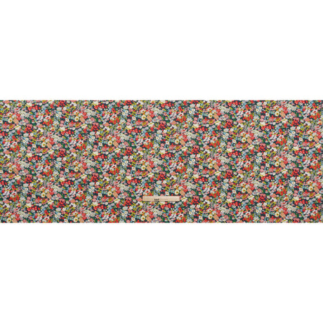 Liberty Fabrics Tana Lawn® - Thorpe Multi Bright - Hot Pink, Yellow and Deep Green Dense Floral