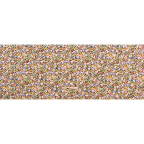 Liberty Fabrics Tana Lawn® - Thorpe Multi Pastel - Banana Yellow, Pink and Light Green Dense Floral