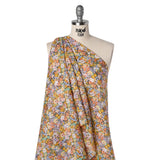 Liberty Fabrics Tana Lawn® - Thorpe Multi Pastel - Banana Yellow, Pink and Light Green Dense Floral