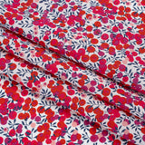 Liberty Fabrics Tana Lawn® - Wiltshire Pink - Pink, Red and Blue Leaves and Berries
