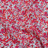 Liberty Fabrics Tana Lawn® - Wiltshire Pink - Pink, Red and Blue Leaves and Berries
