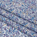 Liberty Fabrics Tana Lawn® - Wiltshire Purple - Lavender, Light Blue and Navy Leaves and Berries