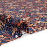Liberty Fabrics Tana Lawn® - Wiltshire Rust - Rust Red, Orange and Blue Leaves and Berries