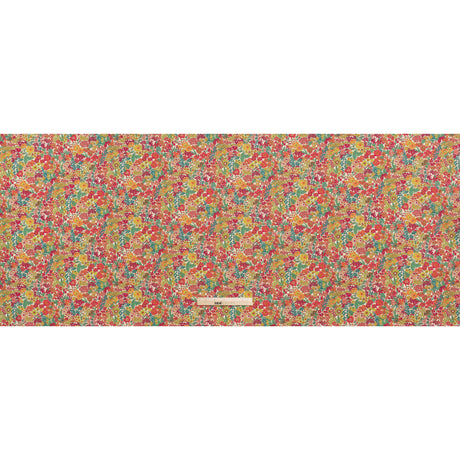 Liberty Fabrics Tana Lawn® - Margaret Annie Pink - Bright Pink, Orange and Yellow Hand Drawn Florals