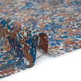 Liberty Fabrics Tana Lawn® - Margaret Annie Blue - Brown, Blue and Beige Hand Drawn Florals