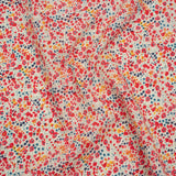 Liberty Fabrics Tana Lawn® - Phoebe Pink - Red, Pink and Blue Little Flowers