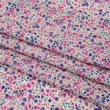Liberty Fabrics Tana Lawn® - Phoebe Purple - Pink, Purple and Blue Little Flowers
