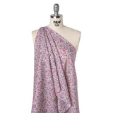Liberty Fabrics Tana Lawn® - Phoebe Purple - Pink, Purple and Blue Little Flowers