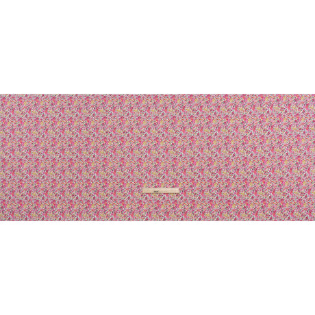 Liberty Fabrics Tana Lawn® - Emma and Georgina Pink - Nany Pink, Yellow and Green Floral