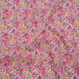 Liberty Fabrics Tana Lawn® - Emma and Georgina Pink - Nany Pink, Yellow and Green Floral
