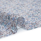 Liberty Fabrics Tana Lawn® - Emma and Georgina Light Blue - Pastel Blue, Sky and Taupe Floral